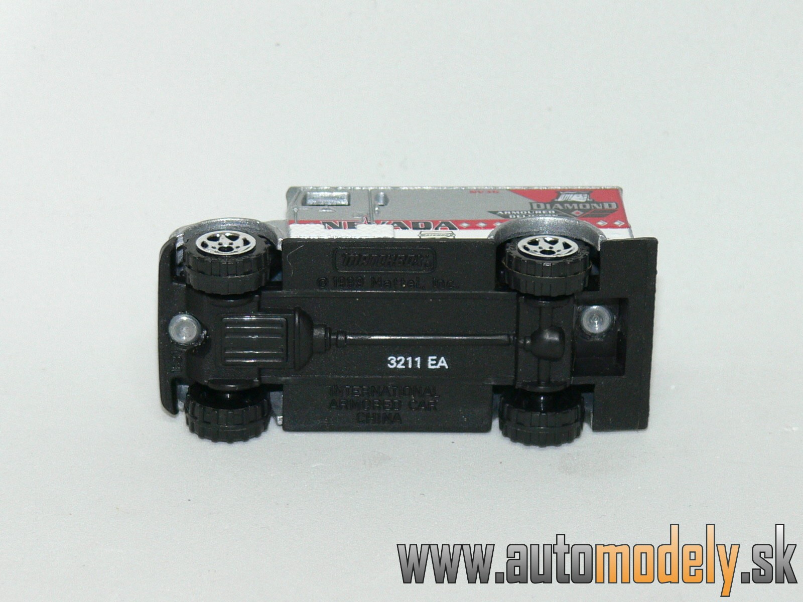 Matchbox - International Armored Car Truck - Diamond Nevada