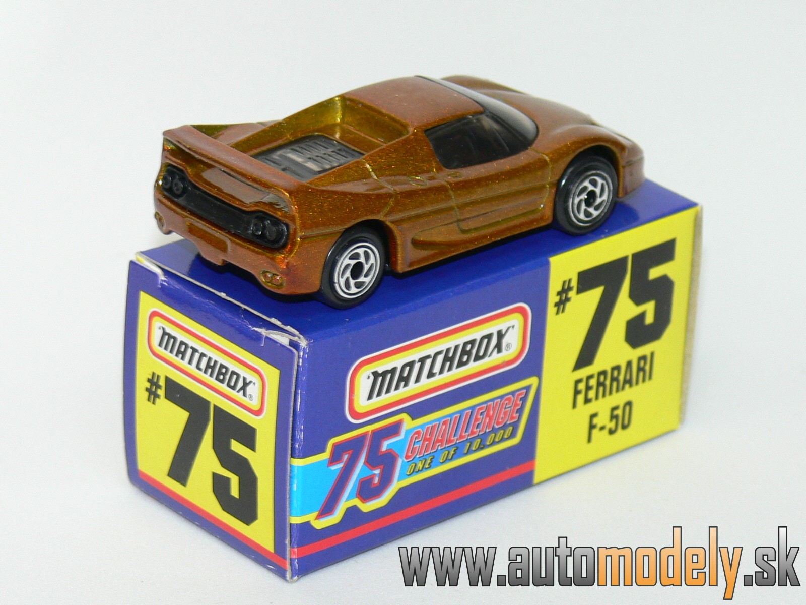 Matchbox No.75 - Ferrari F-50 - 1:59