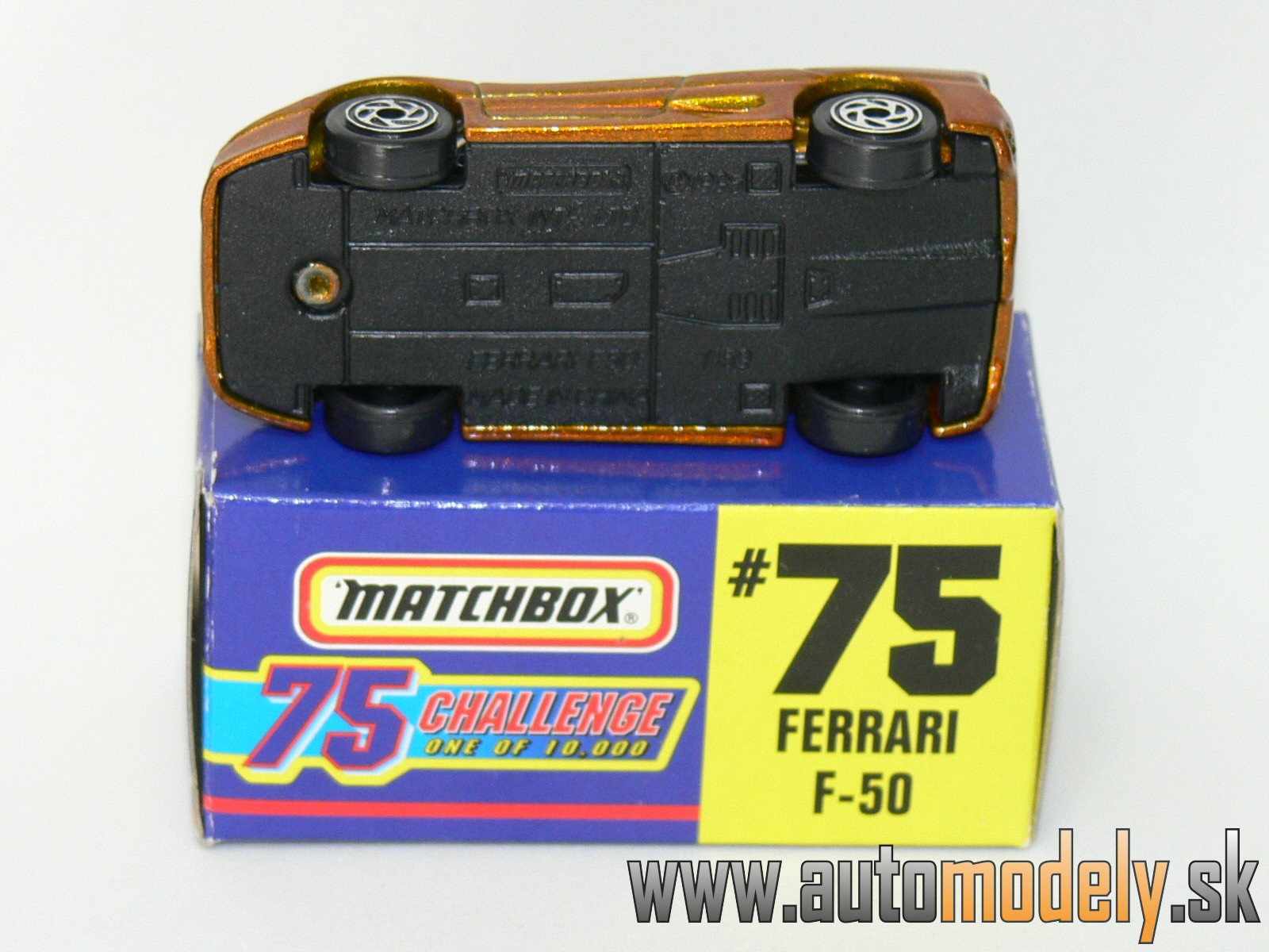 Matchbox No.75 - Ferrari F-50 - 1:59