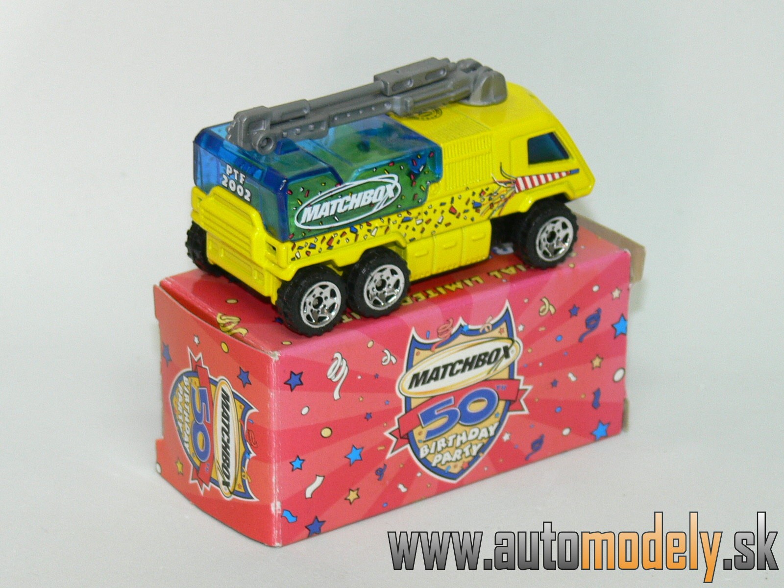 Matchbox - Airport Fire Pumper - Pre-Toy Fair 2002