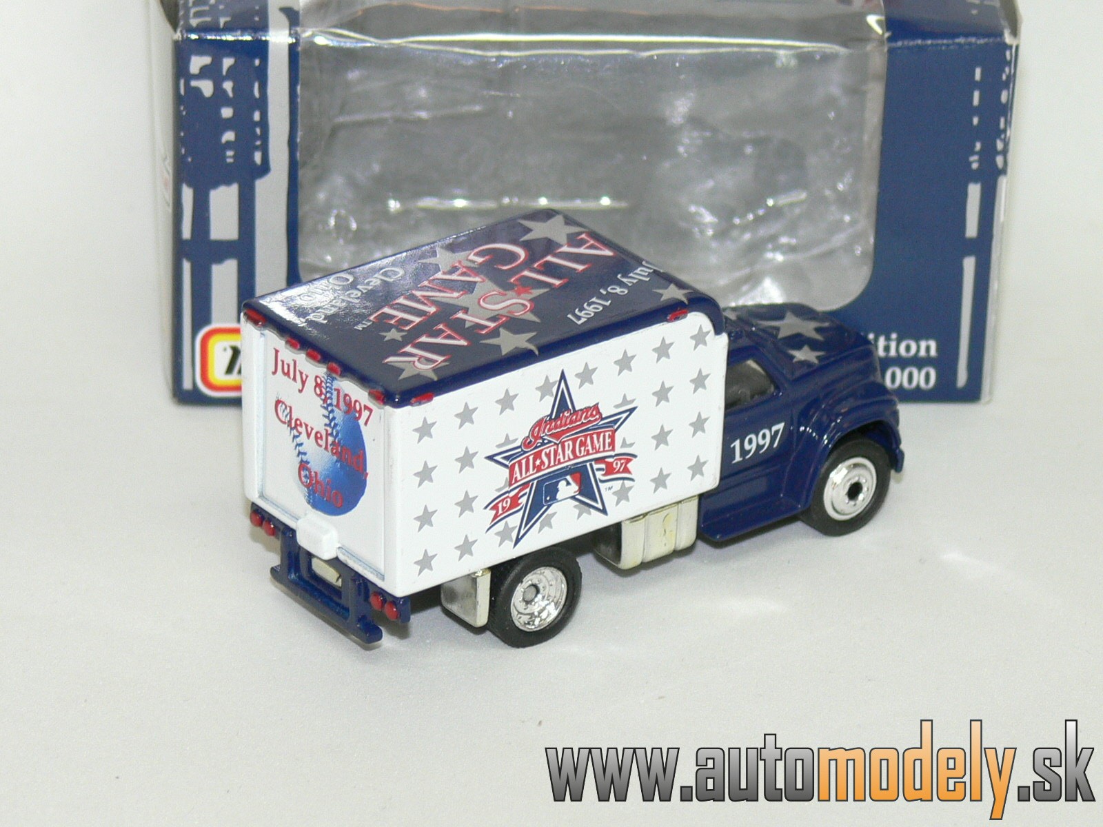 Matchbox Premiere - Ford F800 Delivery Van - ALL STAR GAME 1997 -1:70