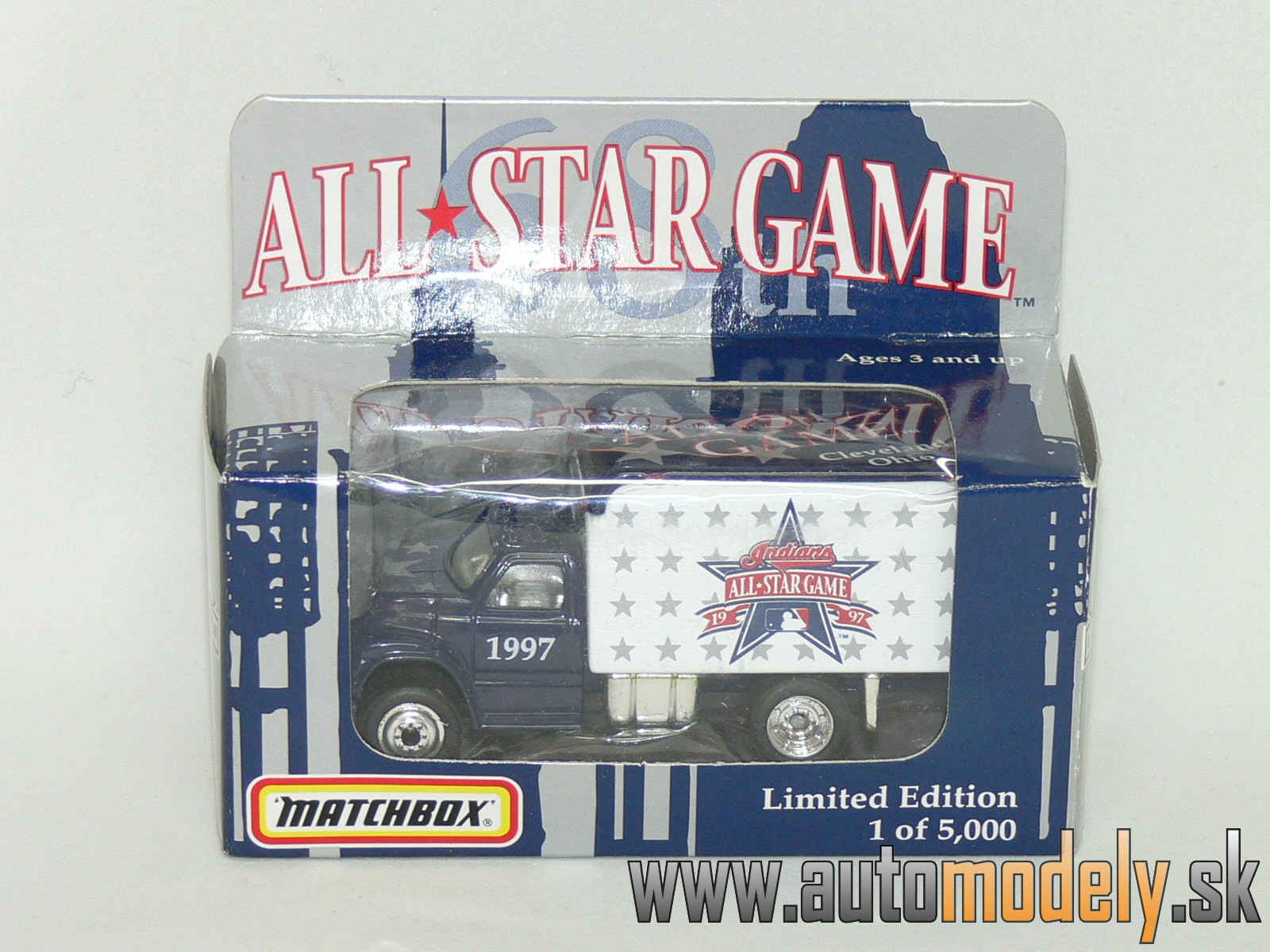 Matchbox Premiere - Ford F800 Delivery Van - ALL STAR GAME 1997 -1:70