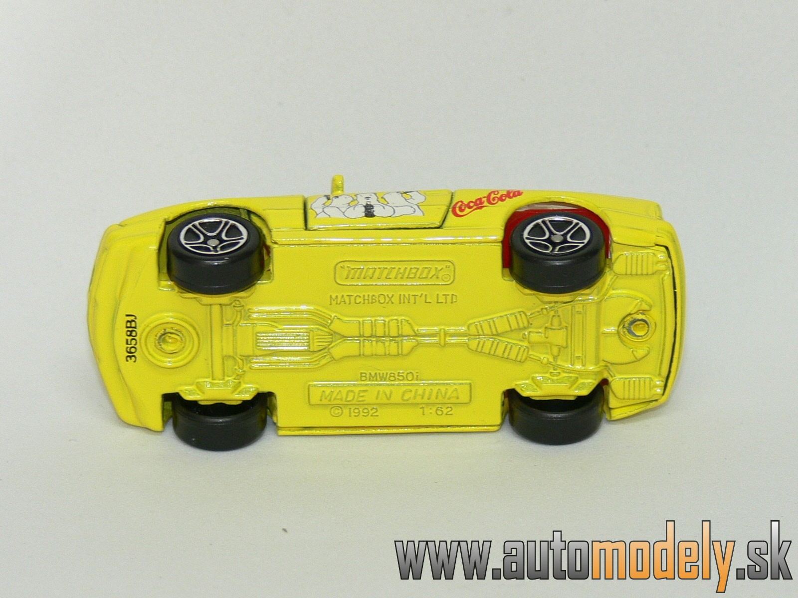 Matchbox - BMW 850i - Coca Cola - 1:62