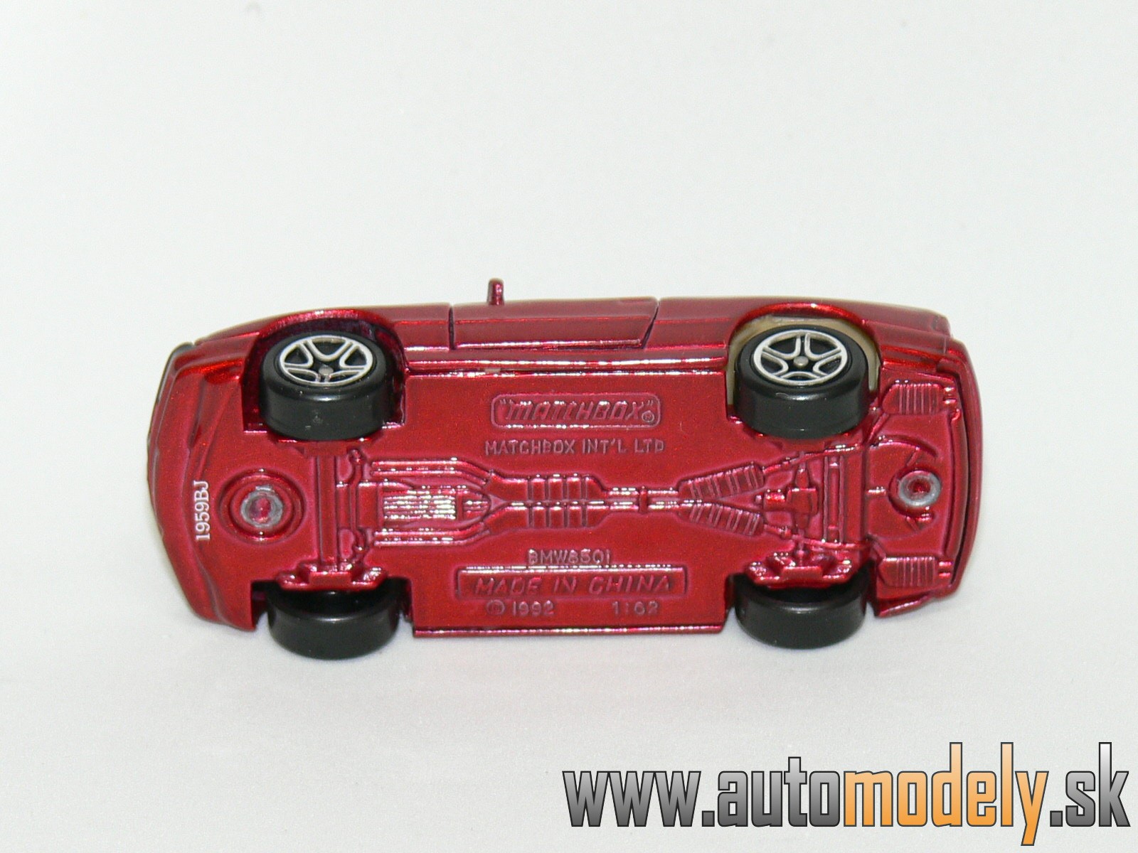 Matchbox - BMW 850i Red - 1:62