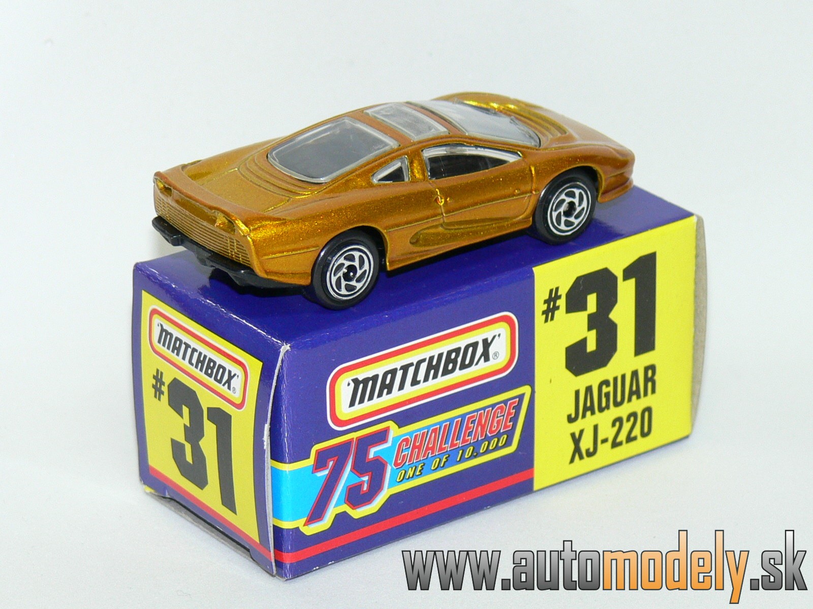 Matchbox No.31 - Jaguar XJ-220 Gold - 1:64