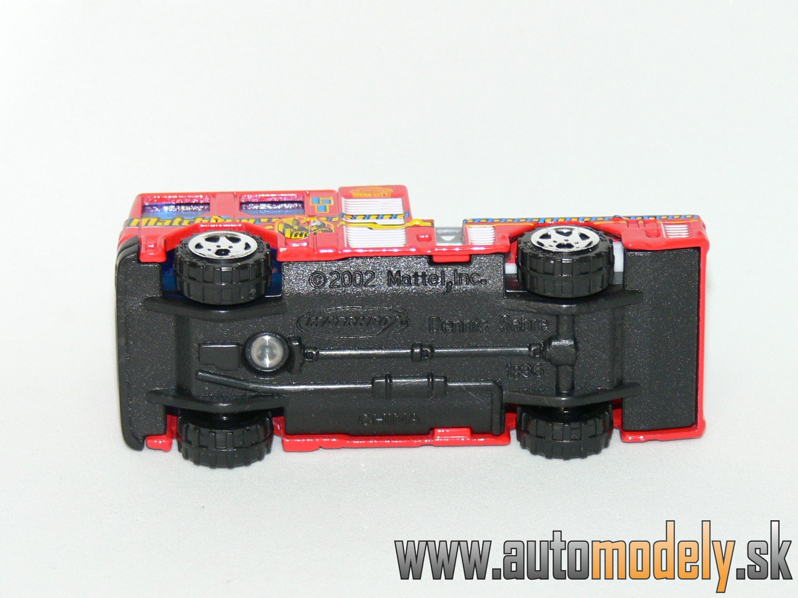 Matchbox - Dennis Sabre Fire Engine Truck - 1:96