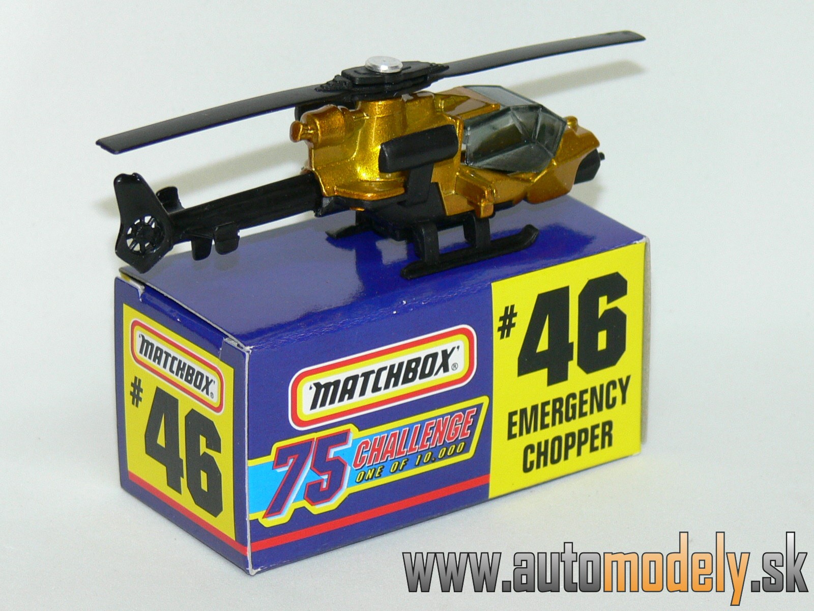 Matchbox No.46 - Mission Helicopter - Emergency Copper - 1:80