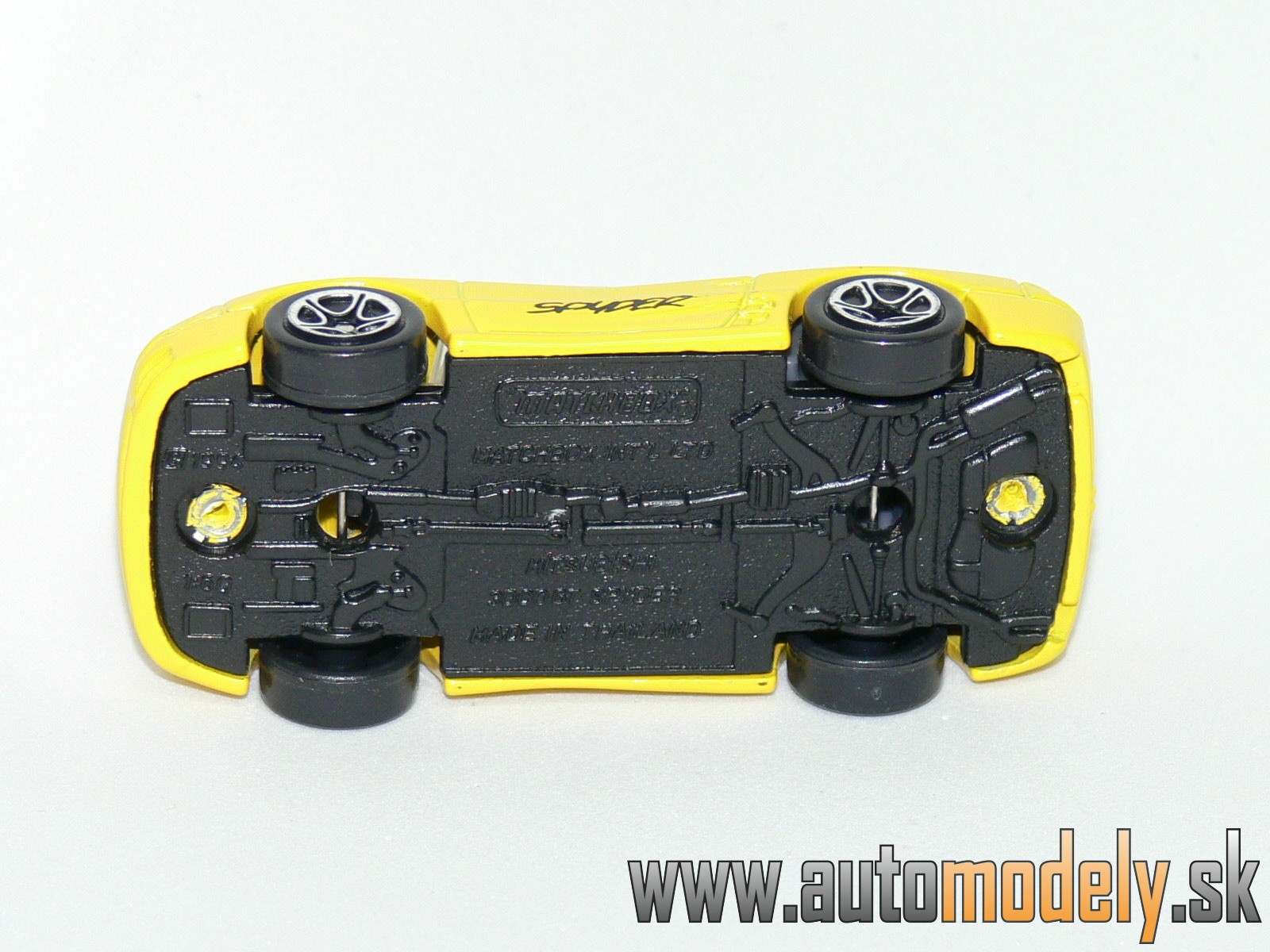 Matchbox - Mitsubishi 3000 GT Spyder Yellow - 1:64