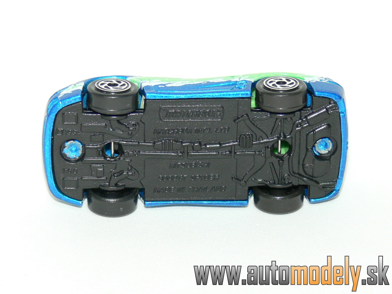 Matchbox - Mitsubishi 3000 GT Spyder Blue - 1:64