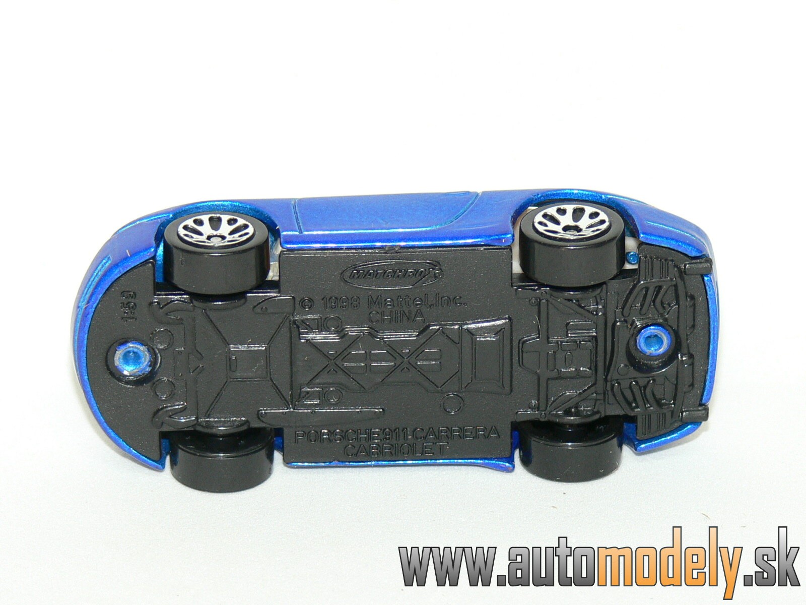 Matchbox - Porsche 911 Carrera Cabriolet Blue - 1:59