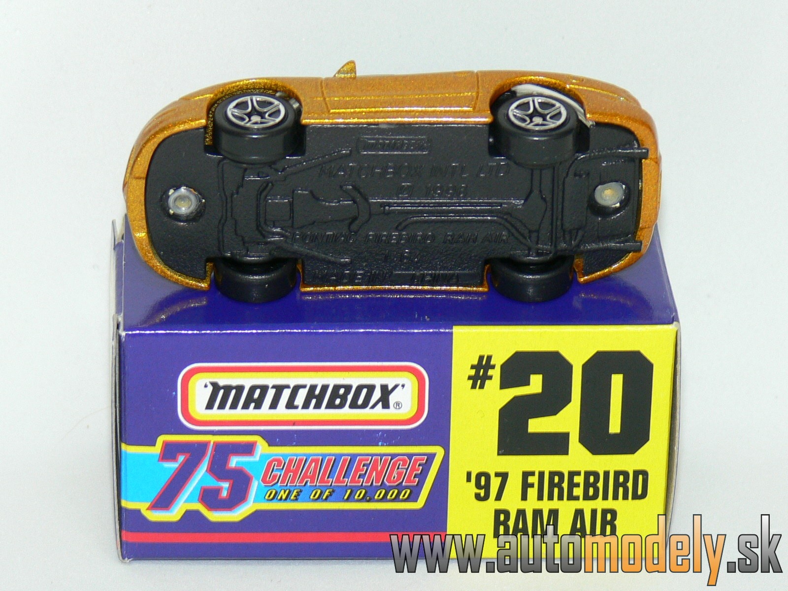 Matchbox - 1997 Pontiac Firebird Ram-Air - 1:64