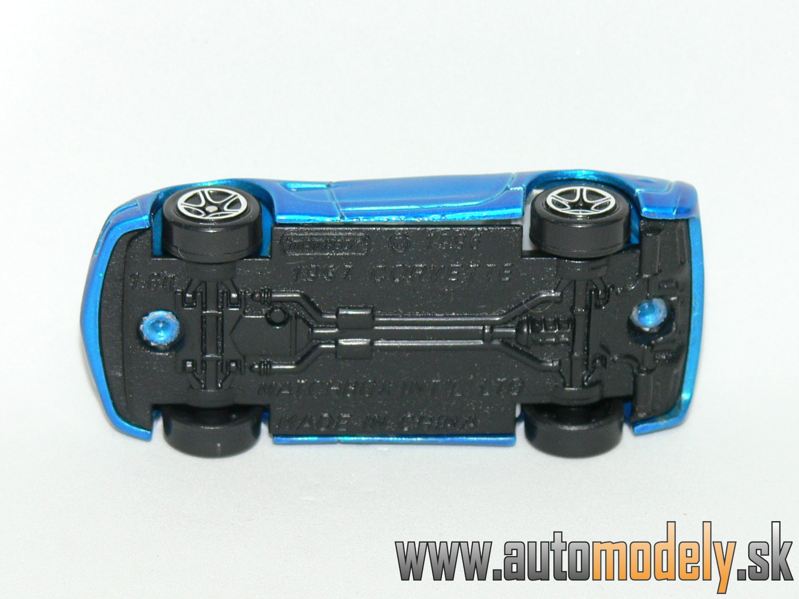 Matchbox - 1997 Chevrolet Corvette Blue - 1:60