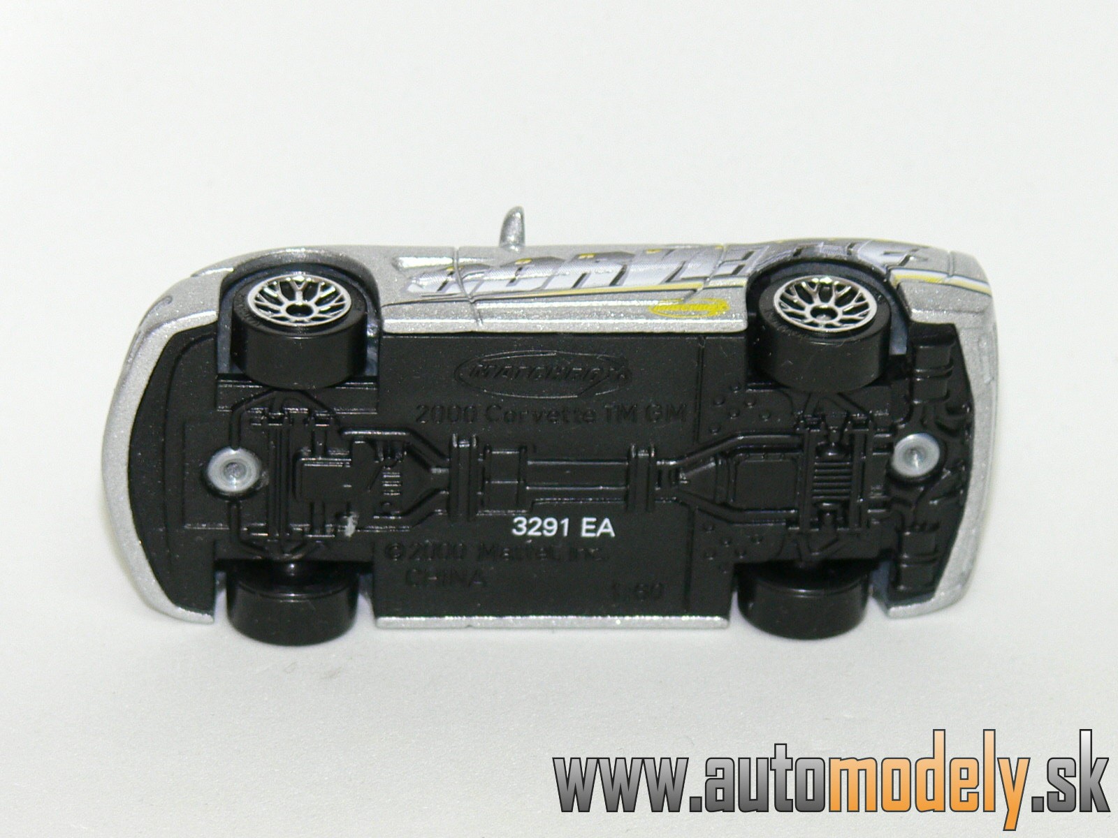 Matchbox - 2000 Chevrolet Corvette Silver - 1:60