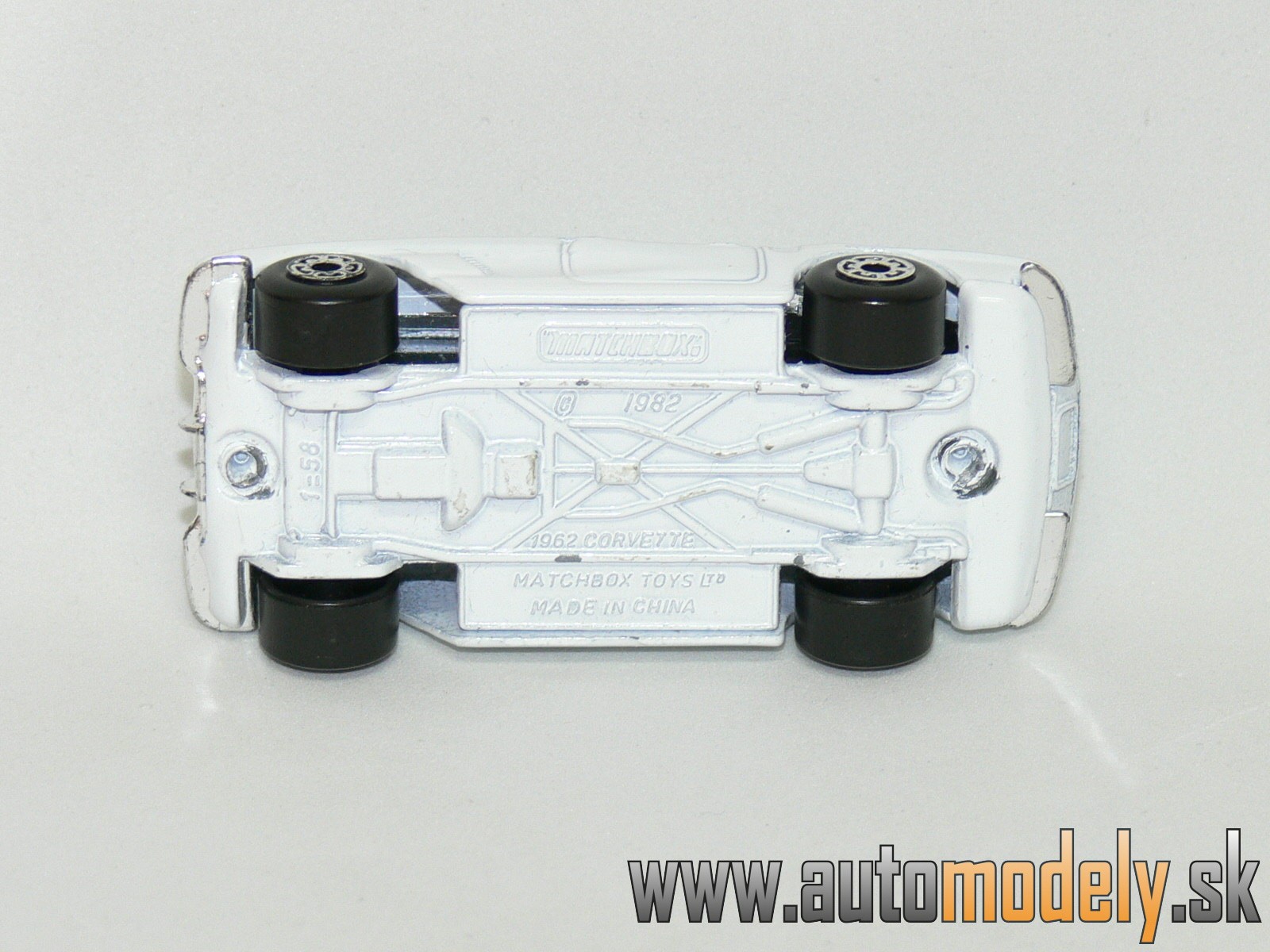 Matchbox - 1962 Chevrolet Corvette - White