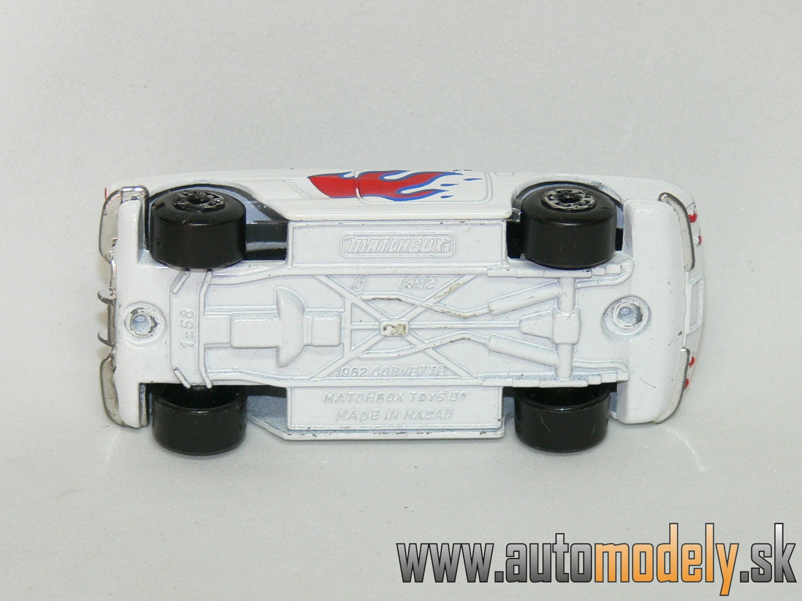 Matchbox - 1962 Chevrolet Corvette - Blue Flame
