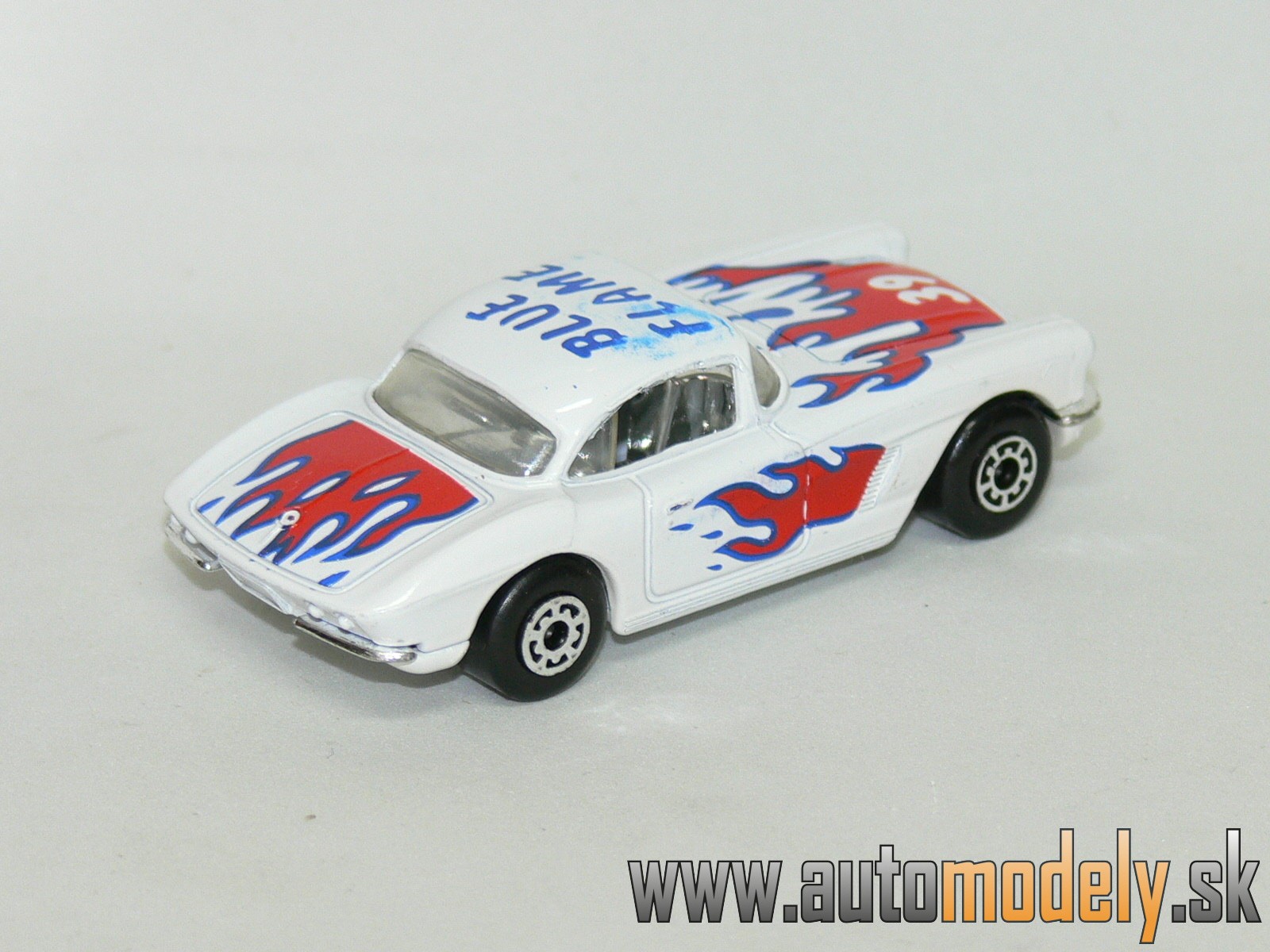 Matchbox -  1962 Chevrolet Corvette - Blue Flame
