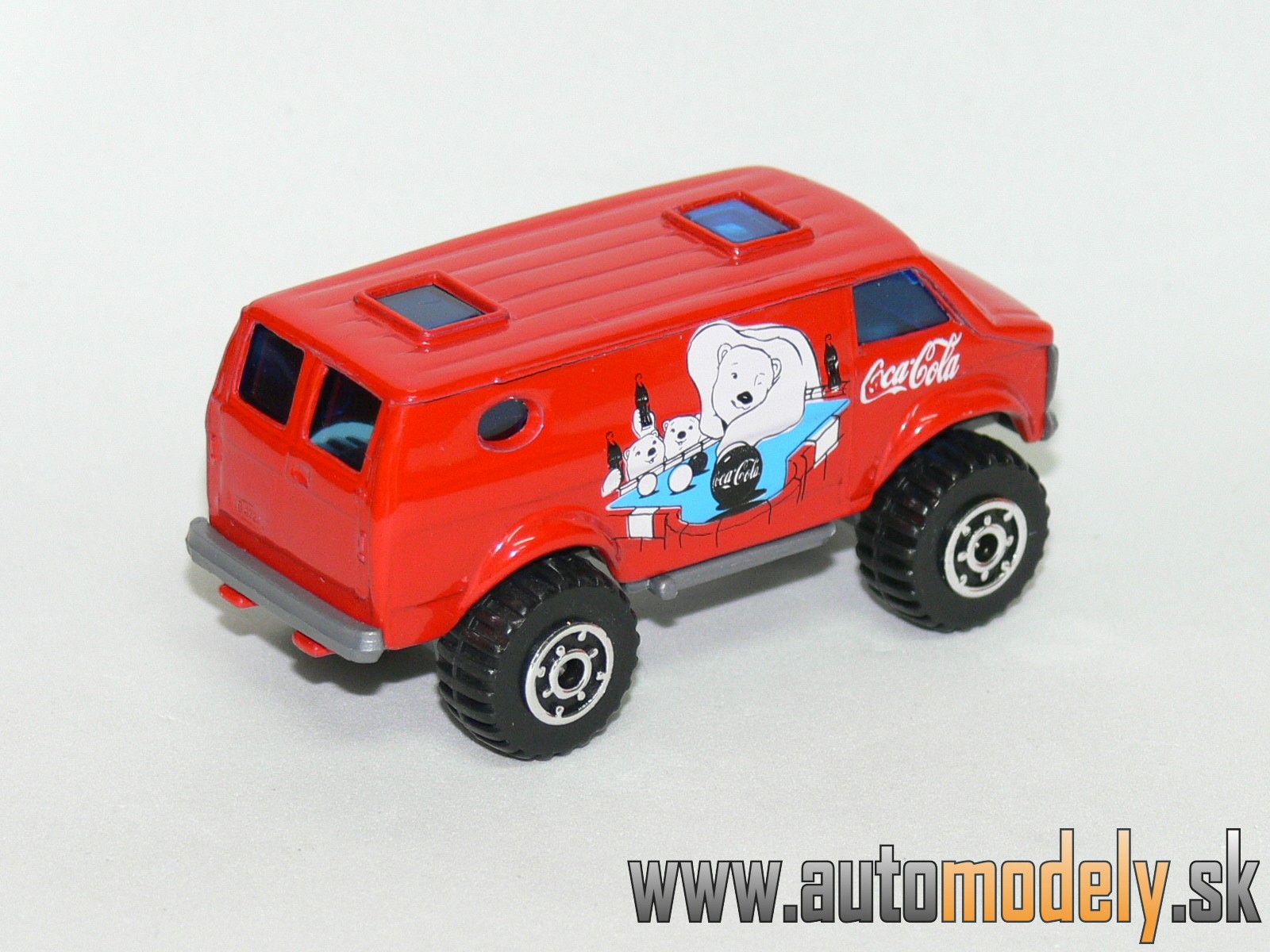 Matchbox - 4x4 Chevy Van - Coca Cola - 1:74