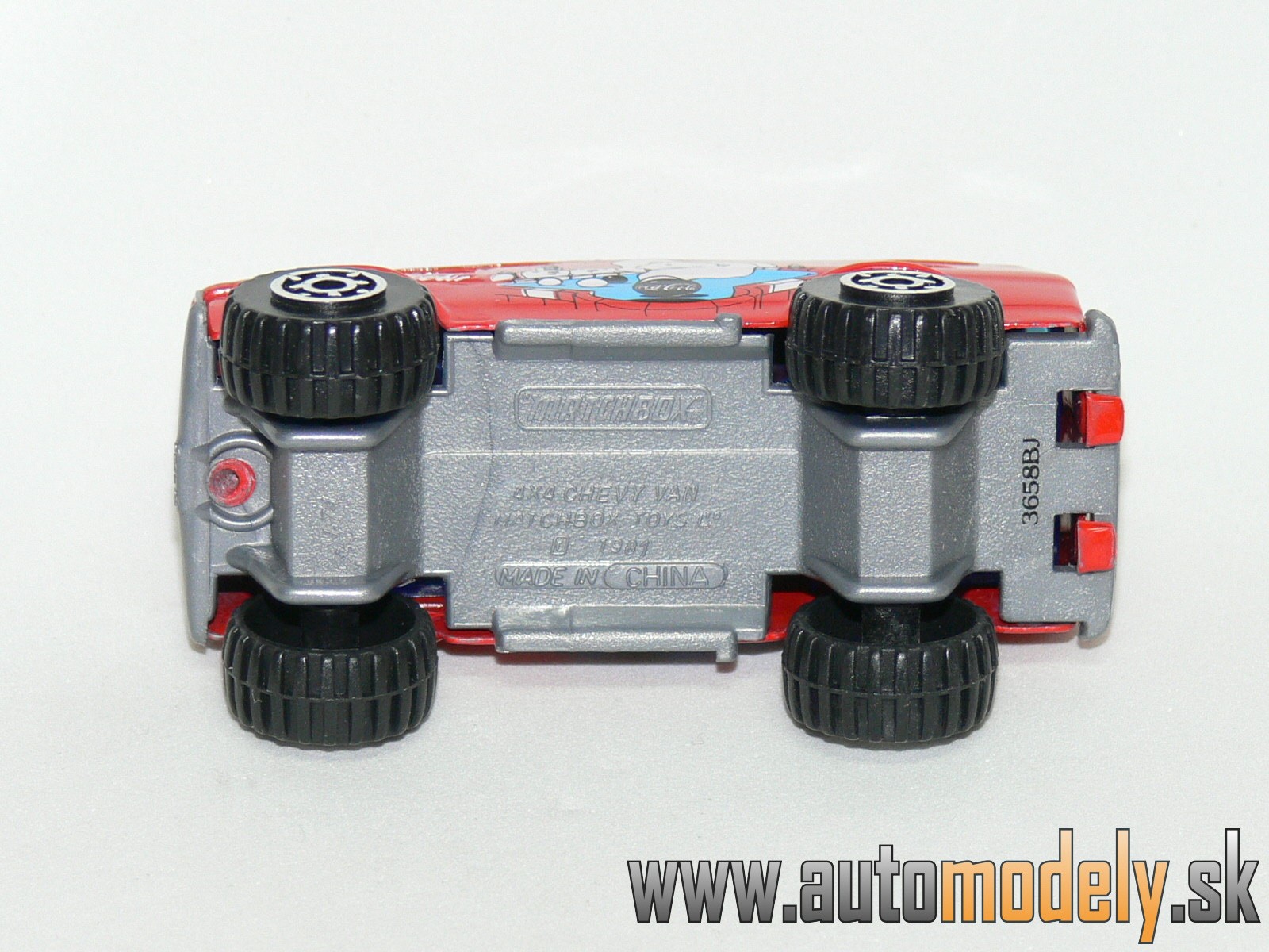 Matchbox - 4x4 Chevy Van - Coca Cola - 1:74