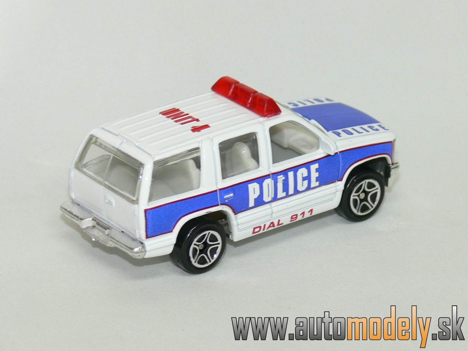 Matchbox - 1997 Chevy Tahoe - Police - 1:67