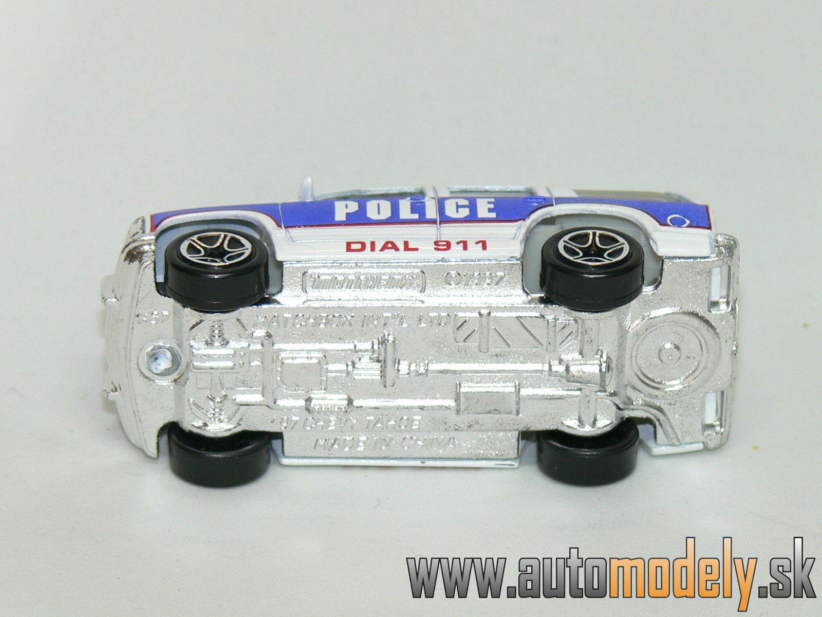 Matchbox - 1997 Chevy Tahoe - Police - 1:67