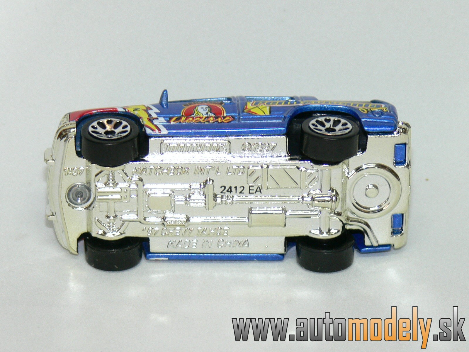 Matchbox - 1997 Chevy Tahoe - Pennsylvania - 1:67