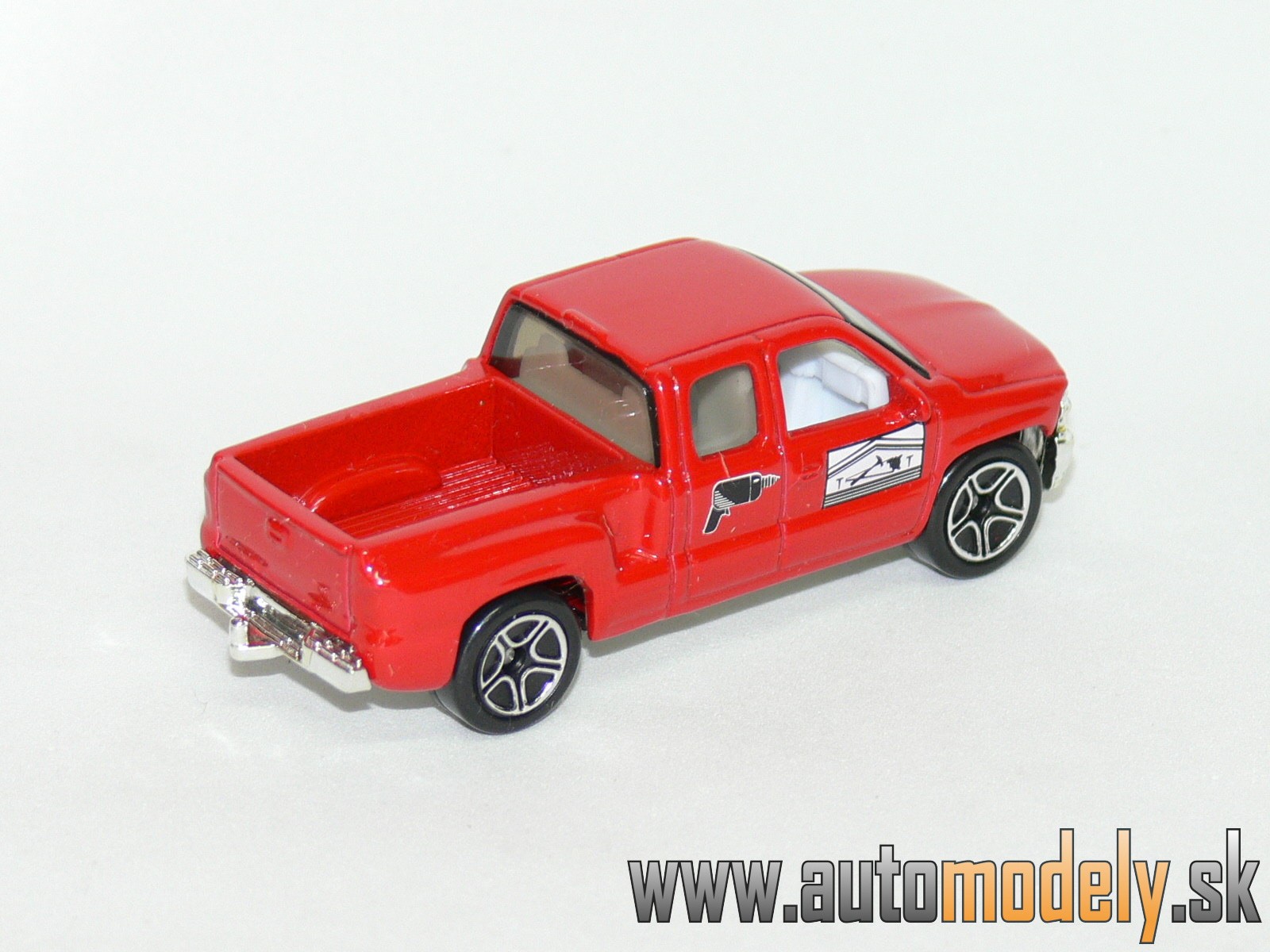 Matchbox - 1999 Chevrolet Silverado Red - 1:76