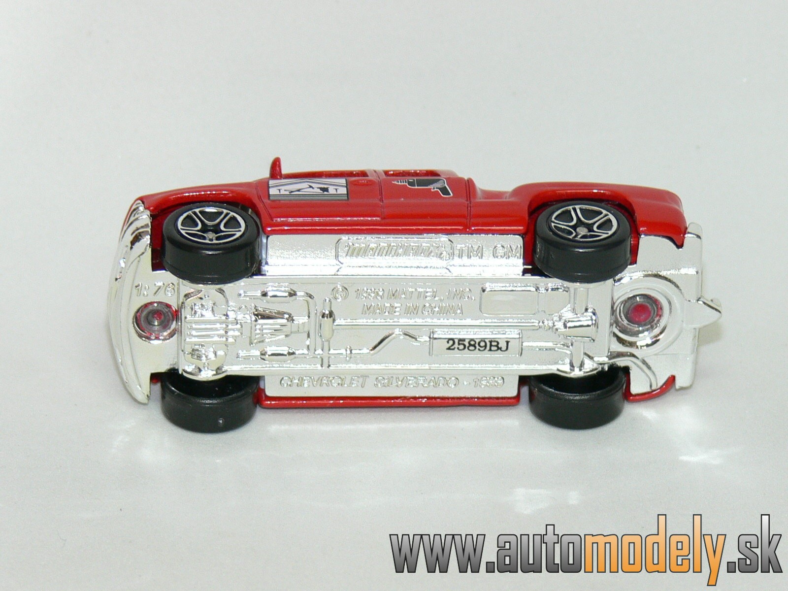 Matchbox - 1999 Chevrolet Silverado Red - 1:76
