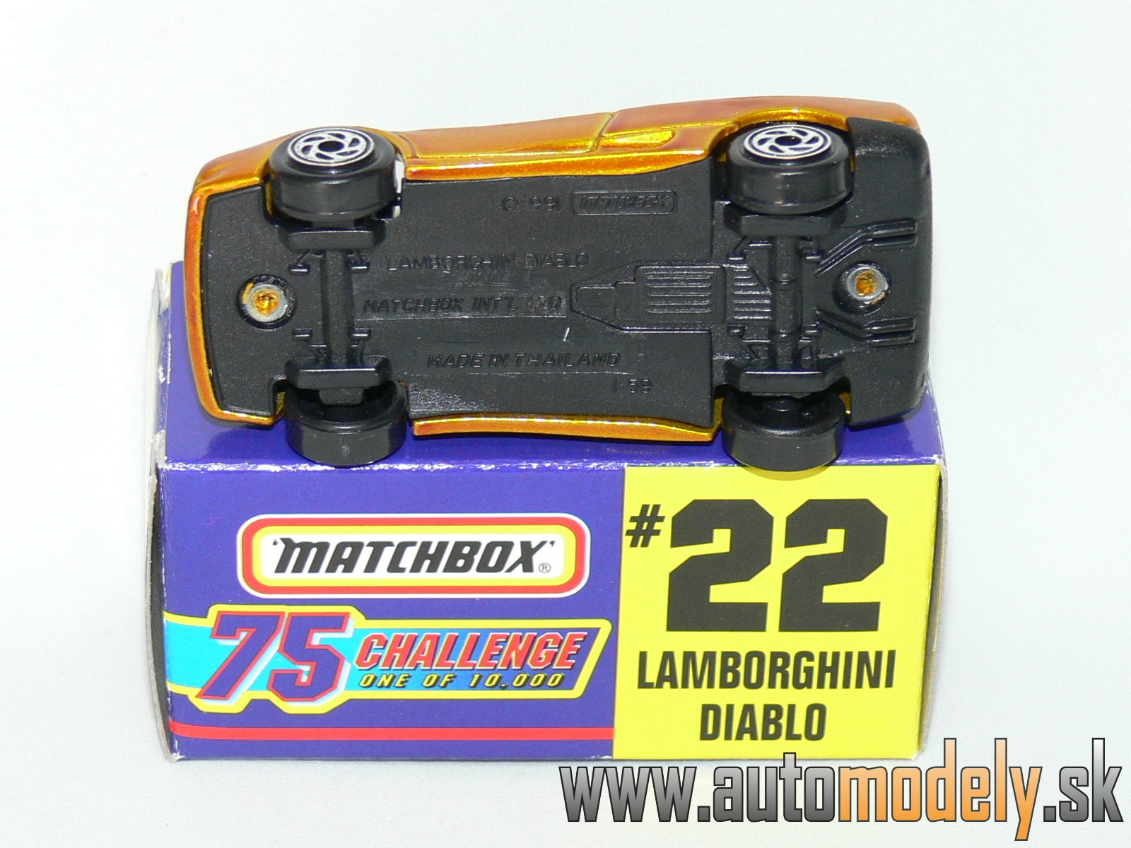 Matchbox No.22 - Lamborghini Diablo - 1:59