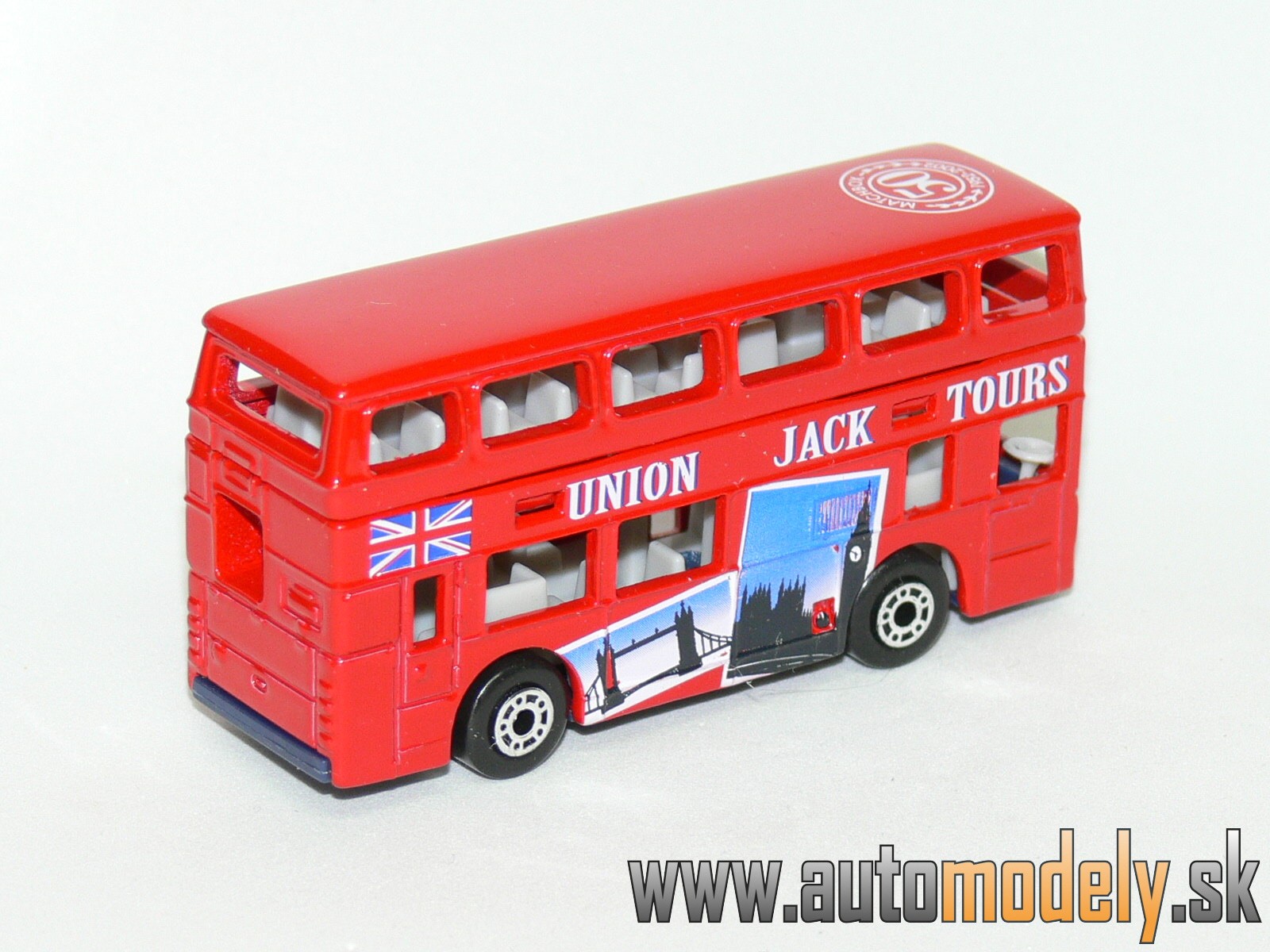 Matchbox - London Bus - Union Jack Tours - Logo 50 Years - 1:121