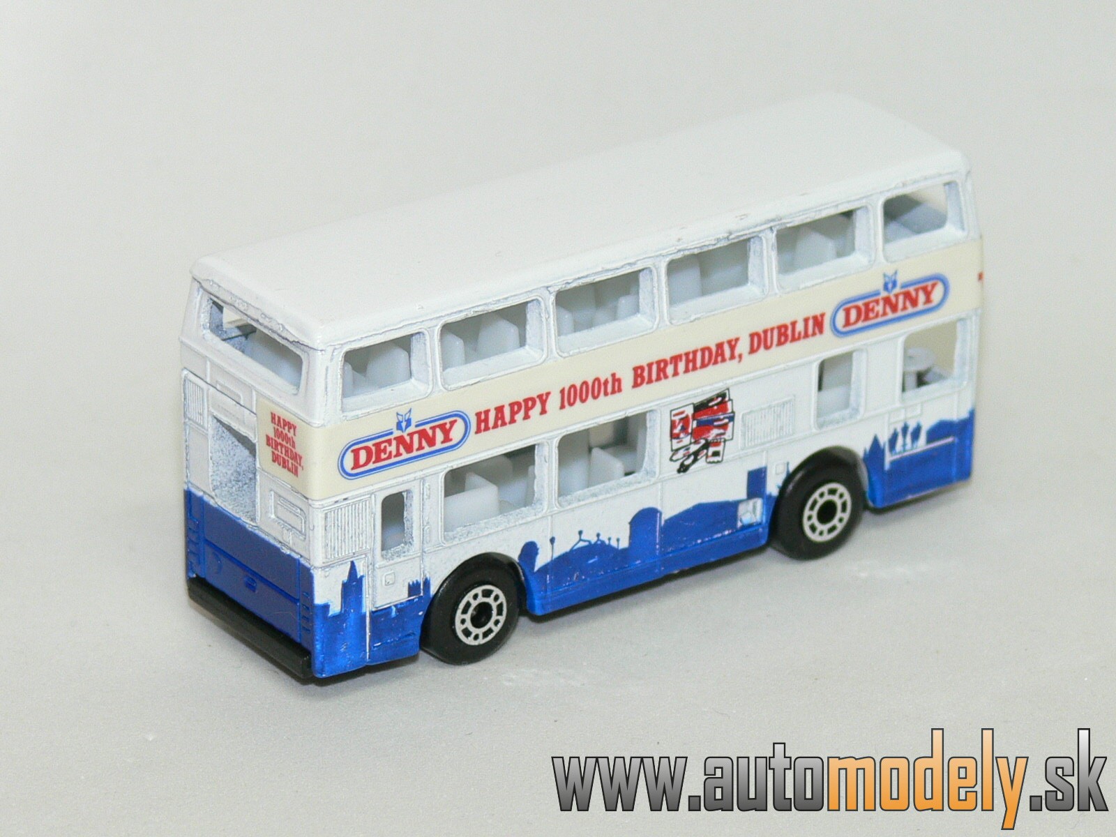 Matchbox - London Bus - DENNY Happy 1000th Birthday Dublin - 1:121