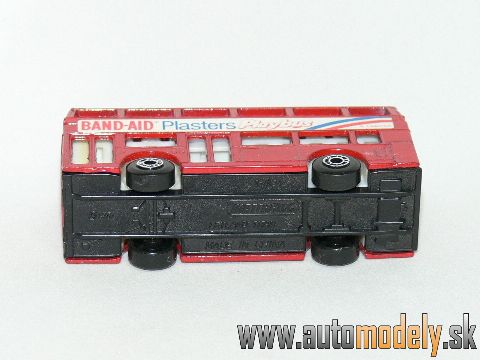 Matchbox - London Bus - BAND-AID Plasters Playbus - 1:121