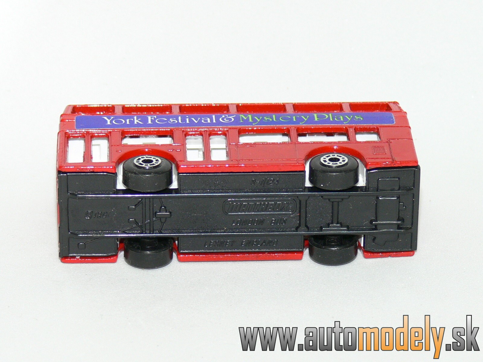 Matchbox - London Bus - York Festival & Mystery Plays - 1:121