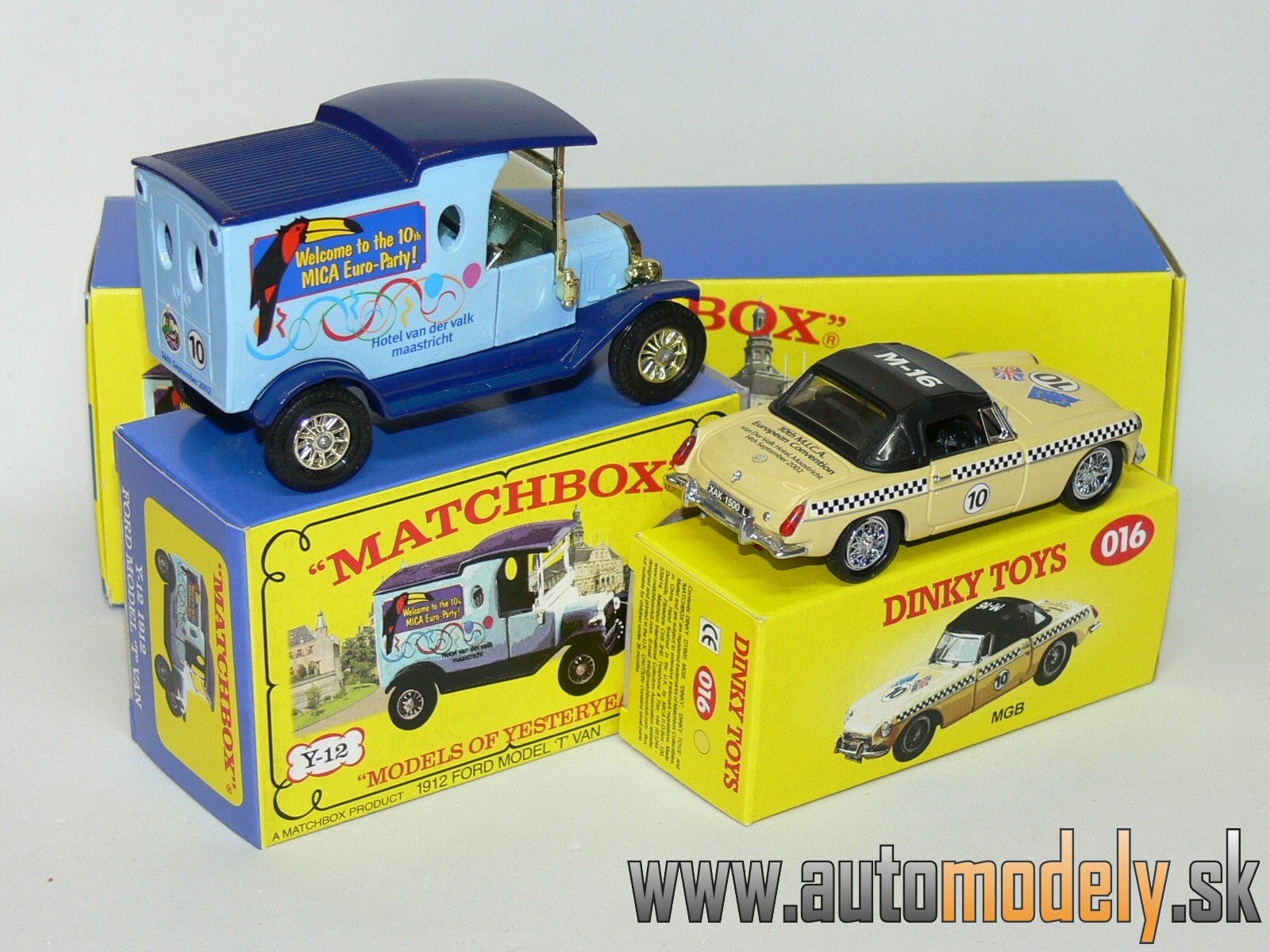Matchbox Yesteryear Major Pack M-16 - 1912 Ford Model ´T´ Van & MGB