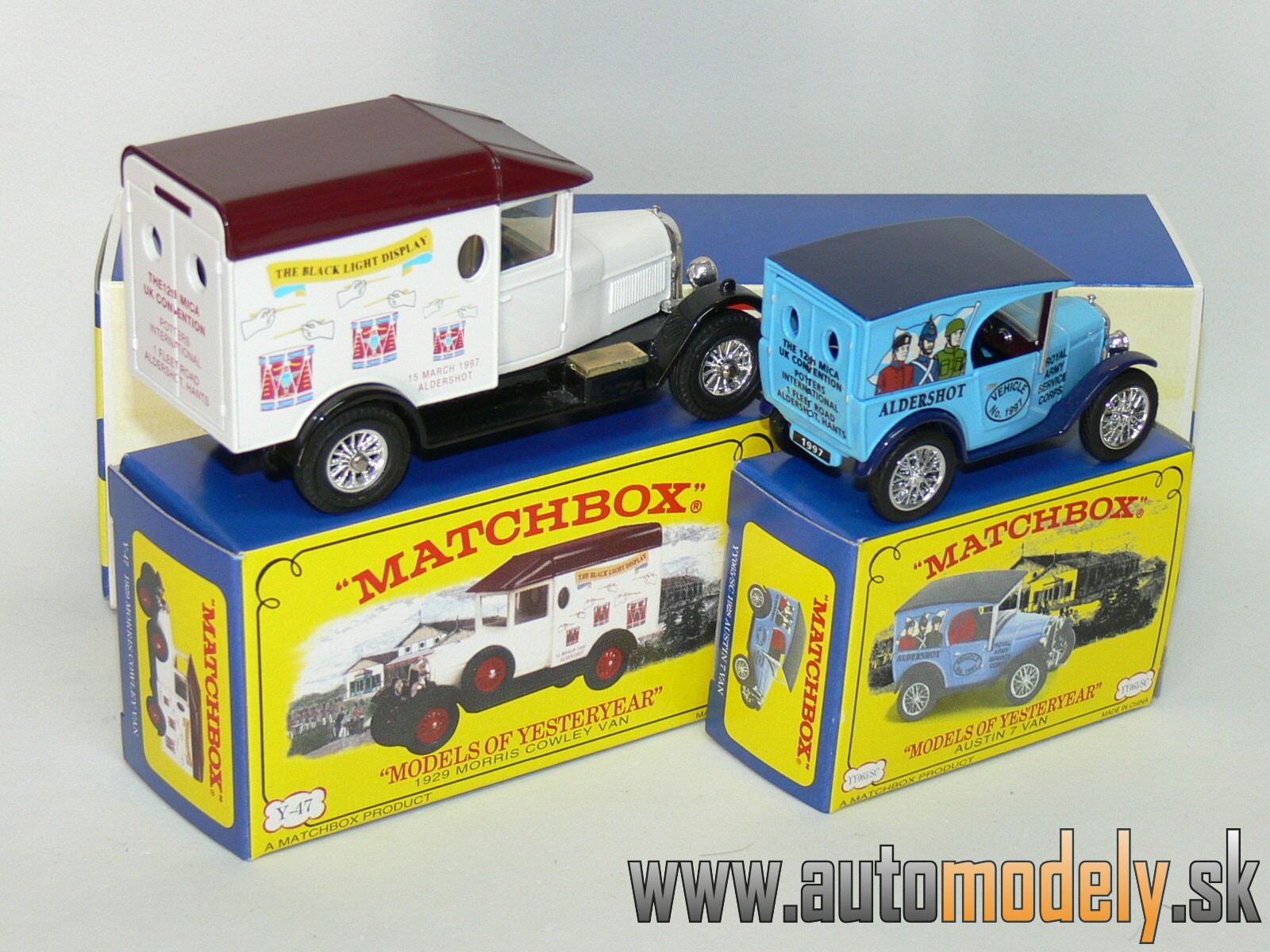 Matchbox Yesteryear Major Pack M-3 - Morris Cowley & Austin 7 Van
