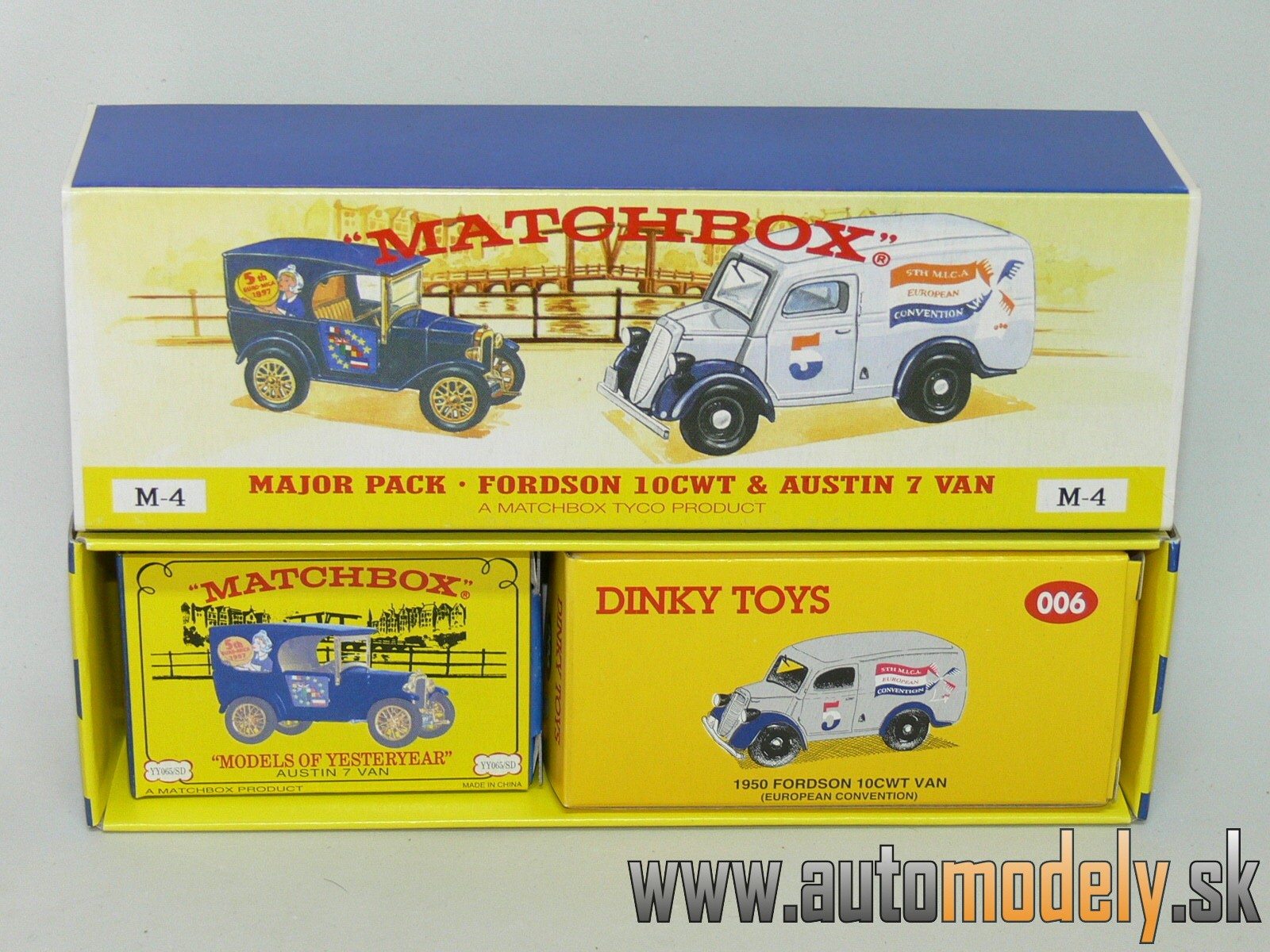 Matchbox Yesteryear Major Pack M-4 - Fordson 10CWT & 1959 Austin 7 Van