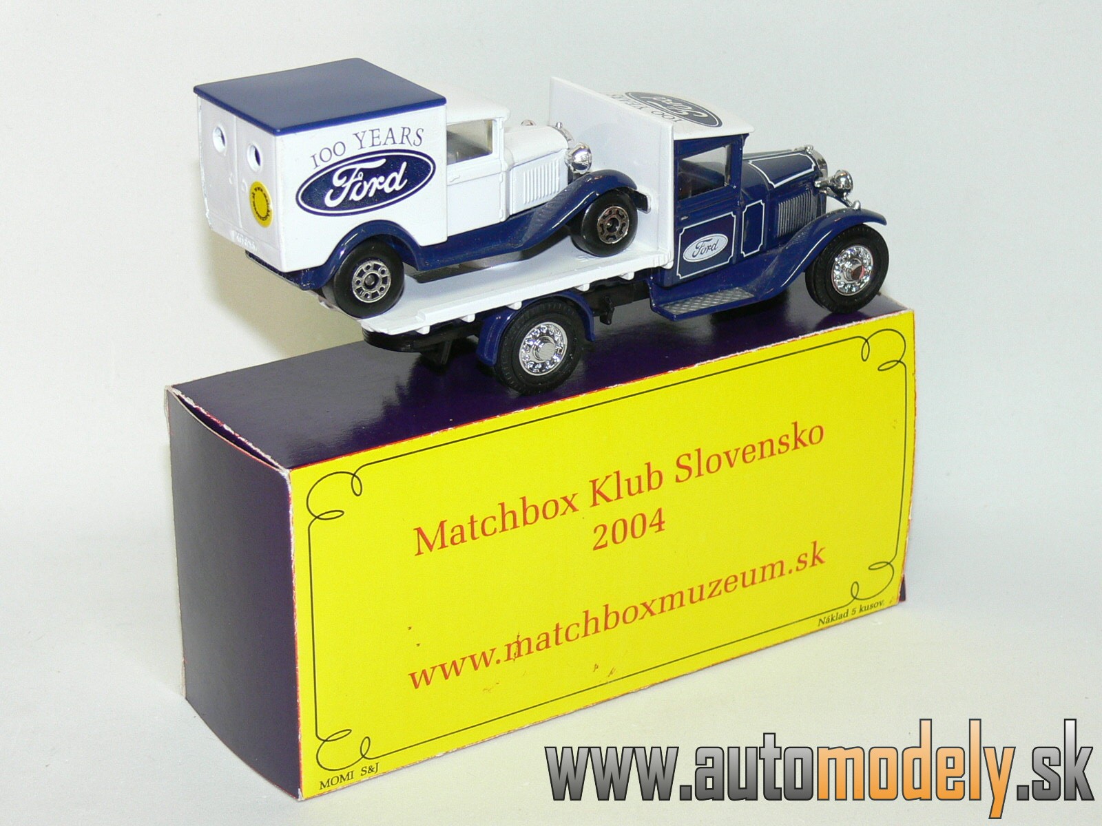 Matchbox Yesteryear Y-62 - Ford AA Truck + Model A Ford MB 38