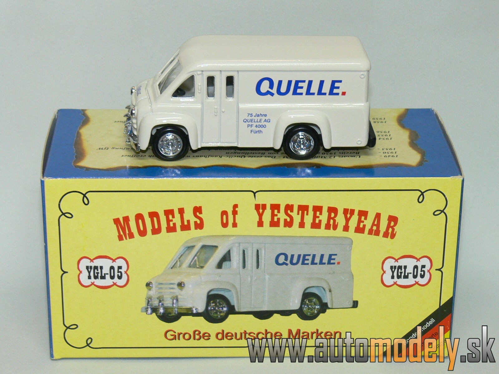 Matchbox YGL-05 - 1950 Dodge Route Van Lieferwagen QUELLE