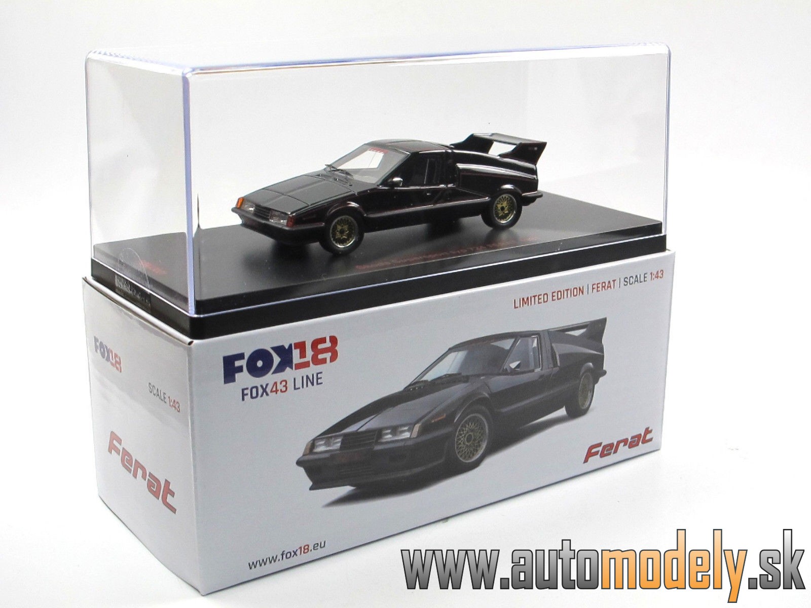 FoxToys - Škoda Supersport typ 724 FERAT 1981 "Upír z Feratu" - 1:43