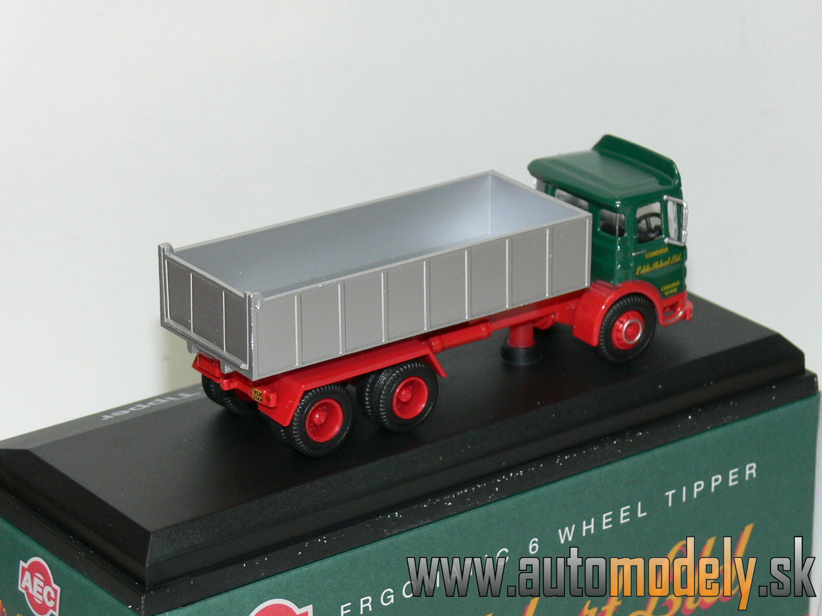 AEC Ergomatic - 6 Wheel Tipper - Eddie Stobart - 1:76 Atlas Collection