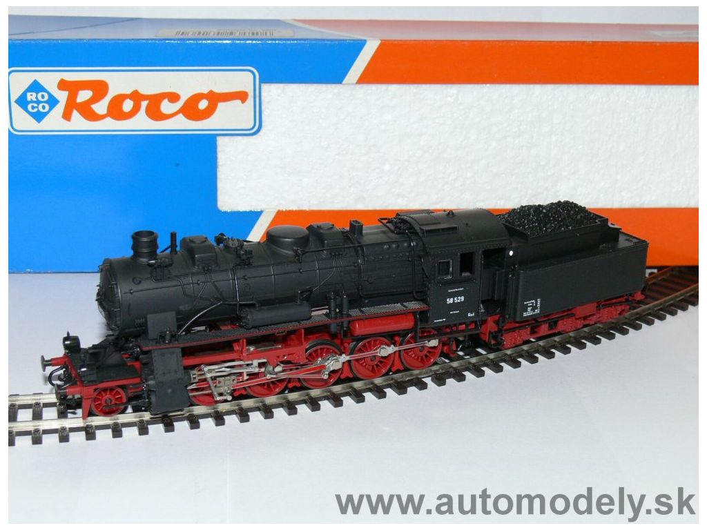 Roco 43203 - Parná Lokomotíva BR 58 DR - HO 1:87 | 🚗 AUTOMODELY.sk