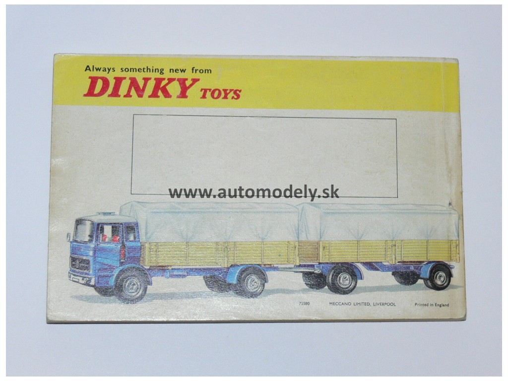 Katalóg DINKY Toys No.4