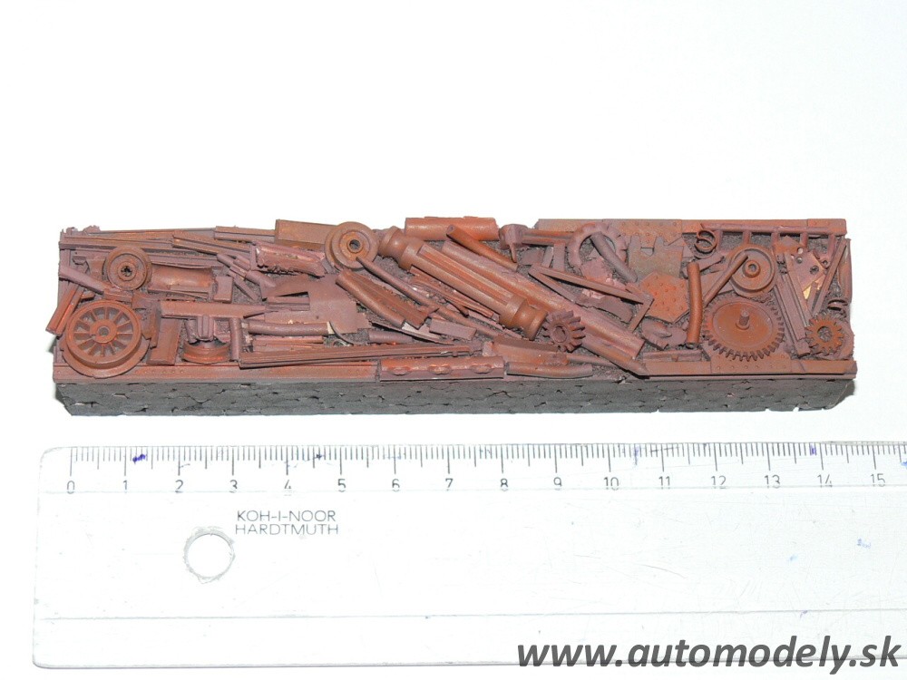 Náklad šrotu - HO 1:87 vhodné do vagónov Klienbahn