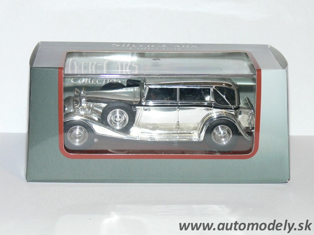 Maybach Zeppelin - 1:43 Silver-Cars Collection