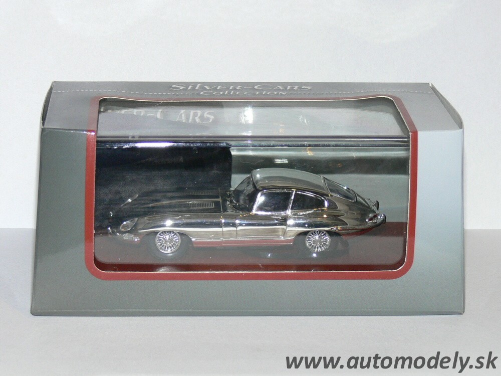 Silver-Cars Collection - Jaguar E Coupé - 1:43