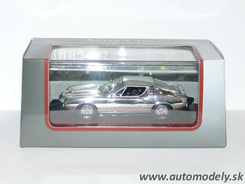 Lamborghini Miura P400 - 1:43 Silver-Cars Collection