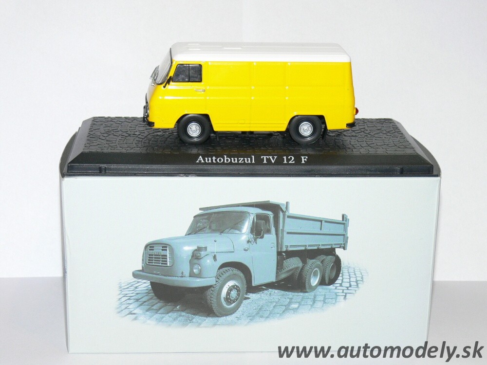 Autobuzul TV 12 F - 1:43 Atlas Collection
