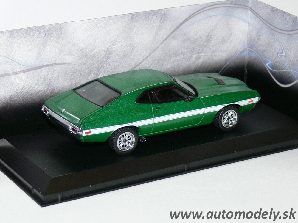 GreenLight - 1972 Ford Gran Torino Fast and Furious (IV 2009), green - 1:43