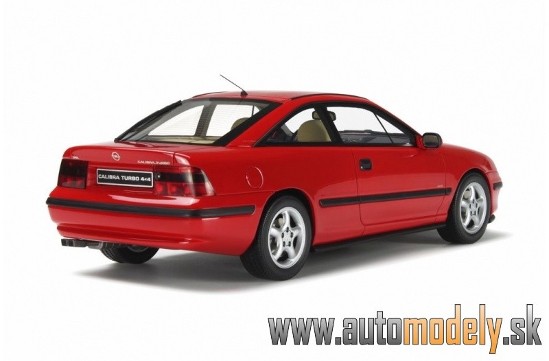 OttOmobile - Opel Calibra Turbo 4x4 (Red) - 1:18