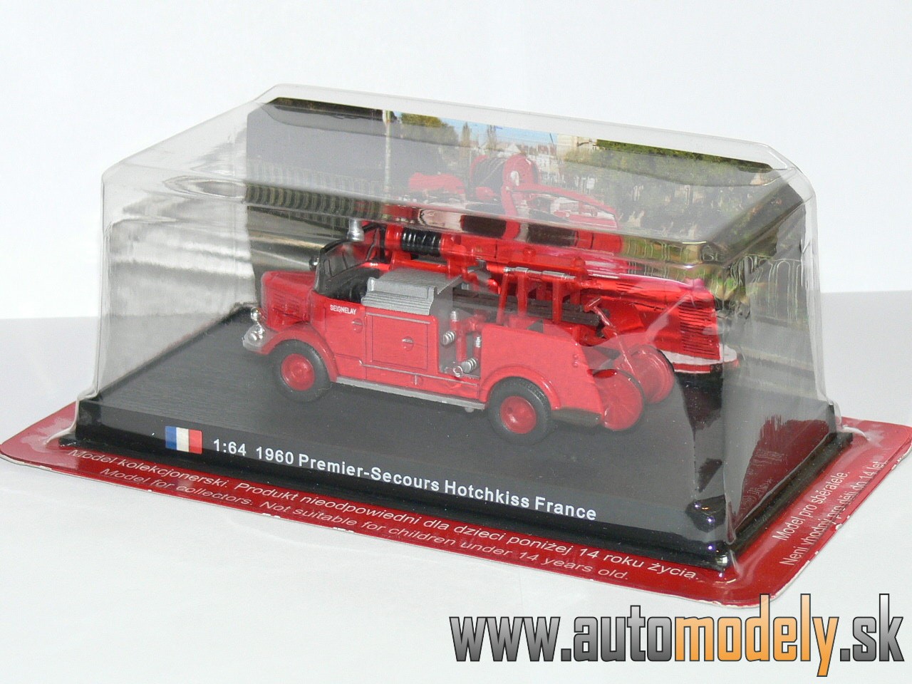 Amercom - Premier-Secours Hotchkiss France, 1960 - 1:64