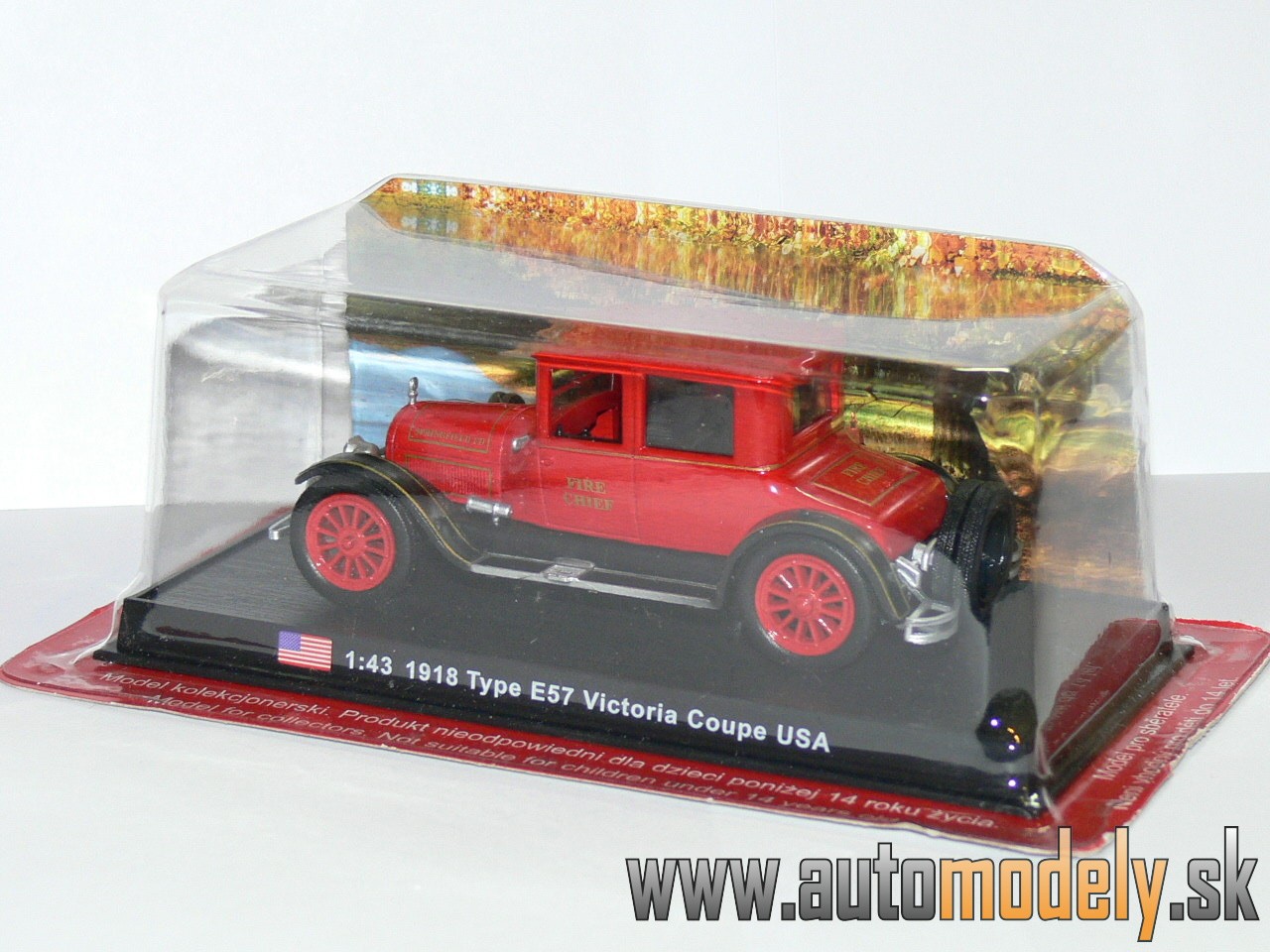 Amercom - Type E57 Victoria Coupe USA, 1918 - 1:43